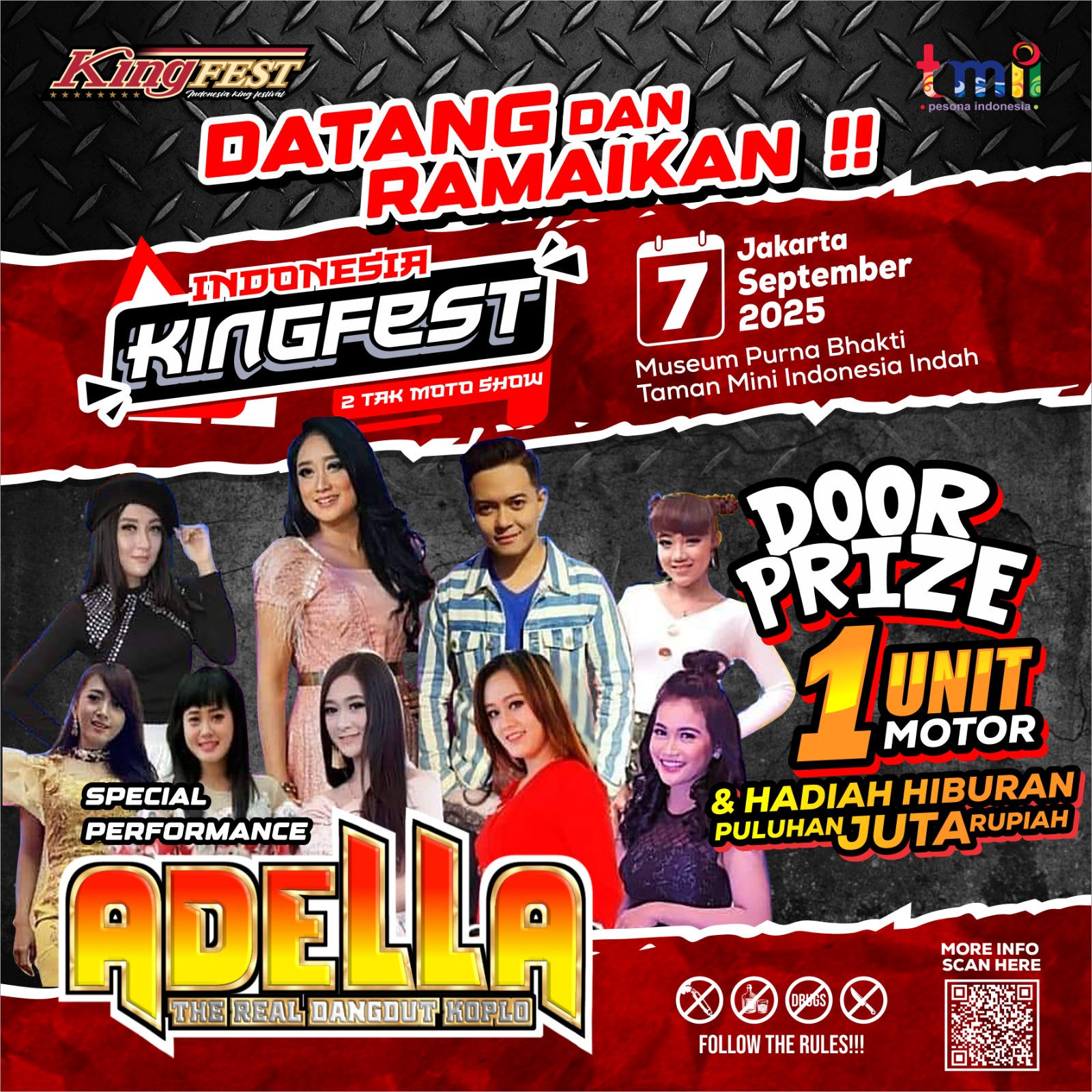 Poster KingFest 2Tak Motoshow